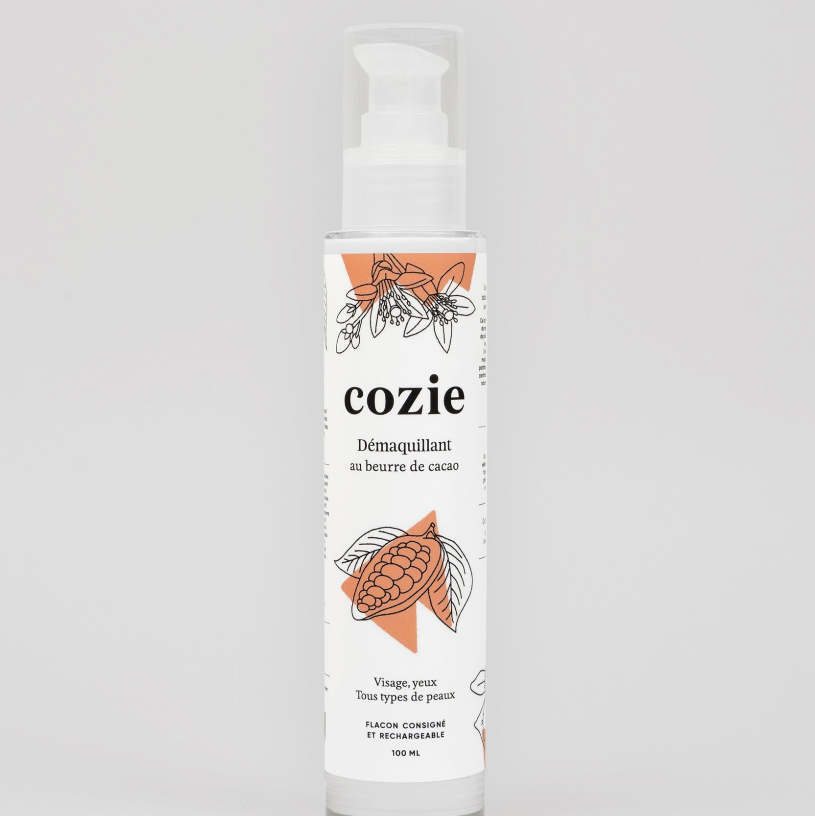 Démaquillant au beurre de cacao - 100ml