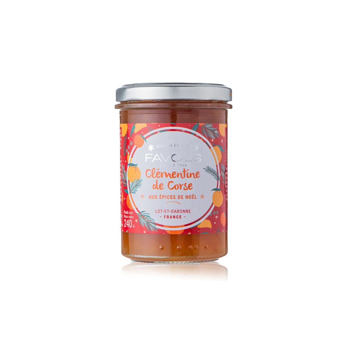 CLEMENTINE DE CORSE AUX EPICES DE NOEL 250G