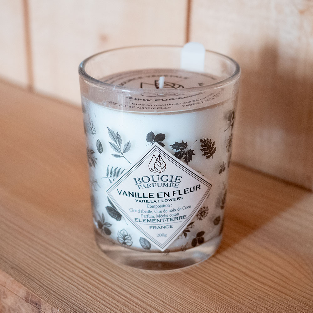 BOUGIE VANILLE EN FLEURS 200G