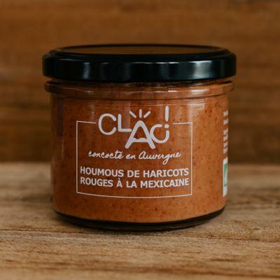 HOUMOUS DE HARICOTS ROUGES A LA MEXICAINE BIO 100G