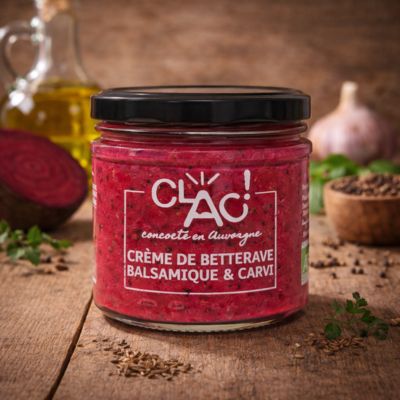 CREME DE BETTERAVE BALSAMIQUE & CARVI BIO 100G