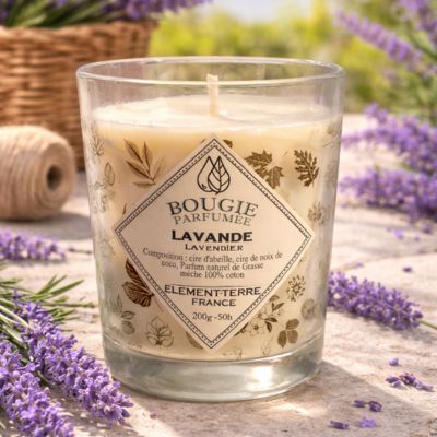 BOUGIE LAVANDE 200G