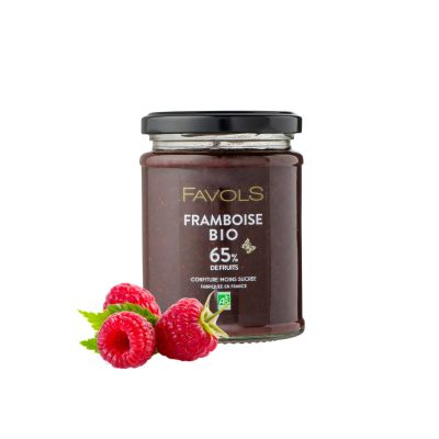 CONFITURE DE FRAMBOISE BIO MOINS SUCREE 310G