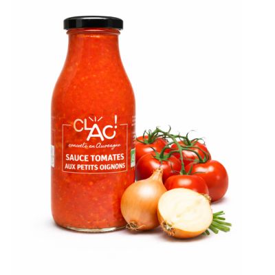 SAUCE TOMATE AUX PETITS OIGNONS BIO 260G
