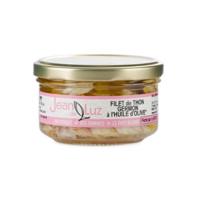 FILET DE THON GERMON HUILE D'OLIVE BIO 140G