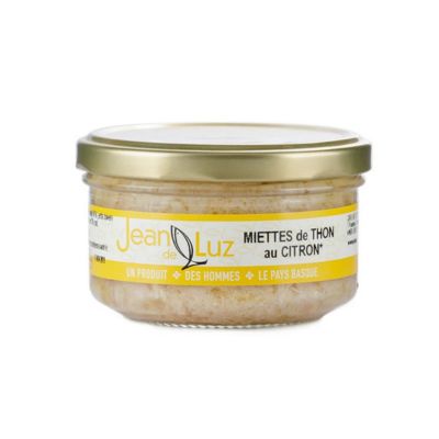 MIETTES DE THON GERMON HUILE D'OLIVE CITRON BIO 140G
